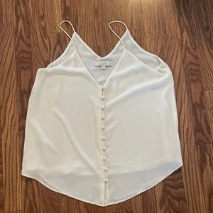 Like new, white, LOFT tank top!
